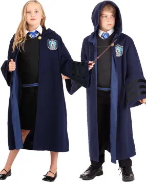 1920s Hogwarts Ravenclaw Kids Costume Robe