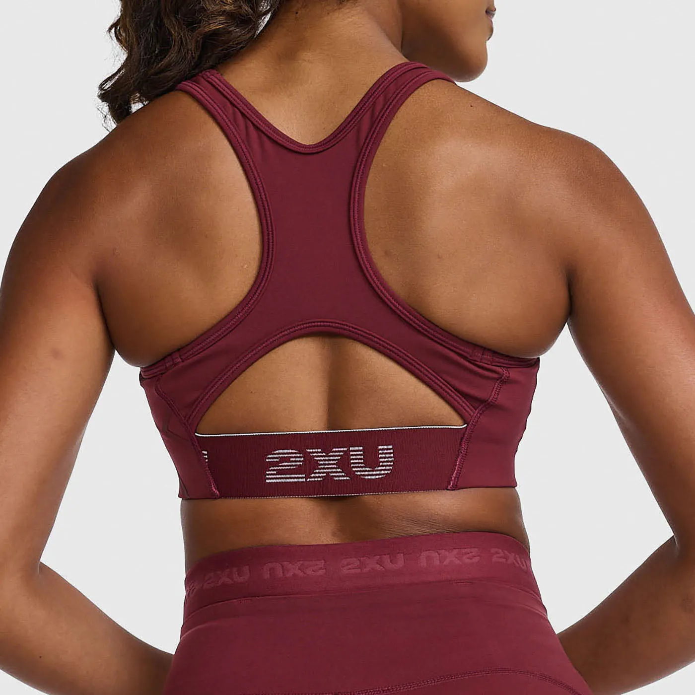 2XU - Motion Racerback Bra - Truffle/Truffle