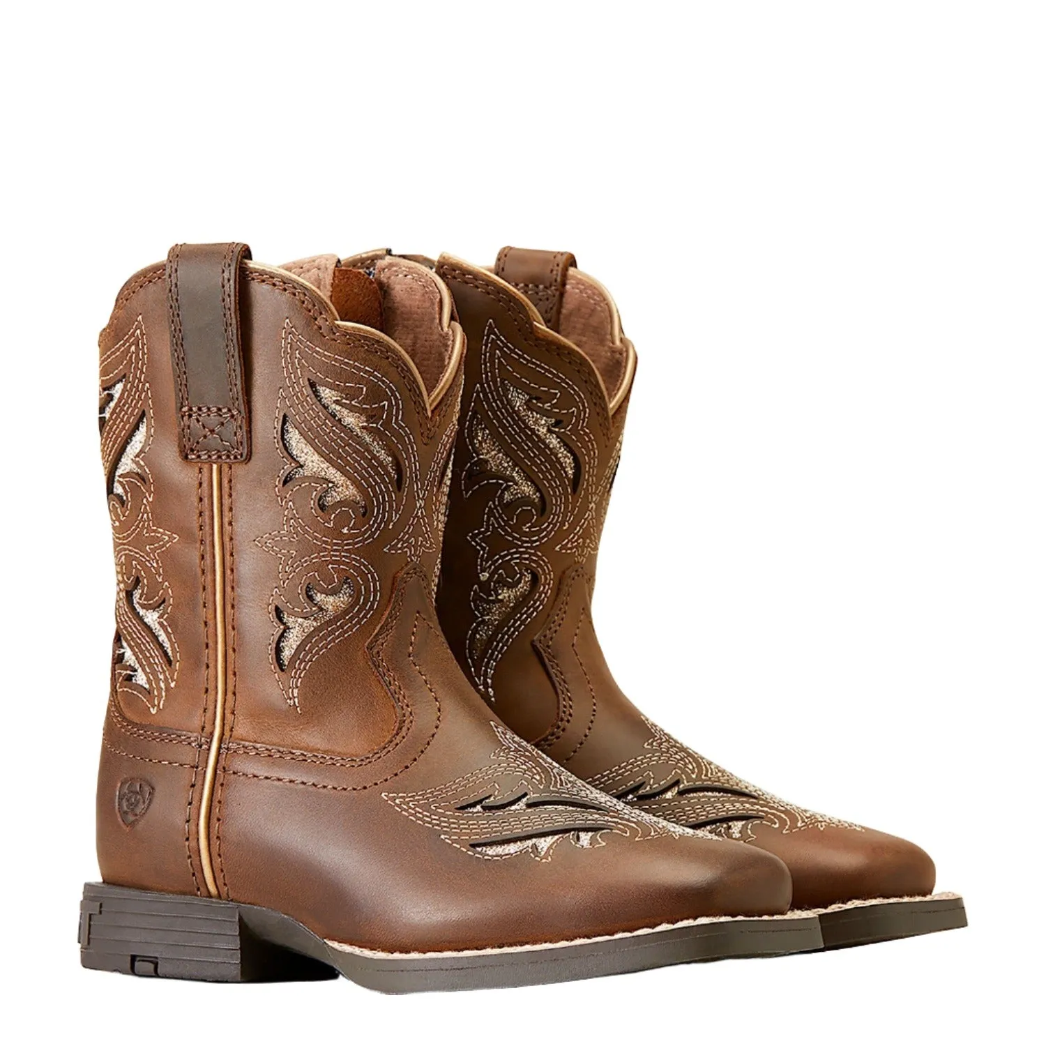 Ariat Kids Round Up Bliss Sassy Brown