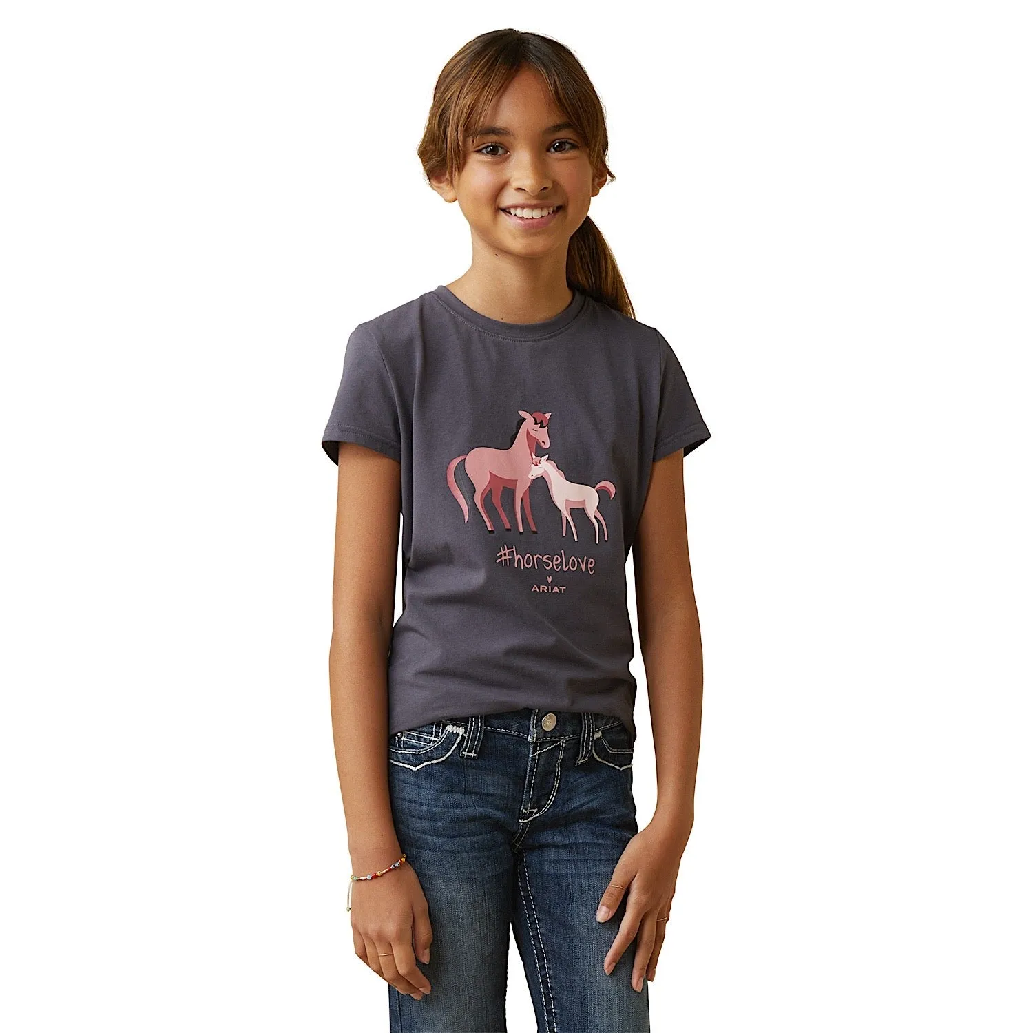 Ariat Youth Cuteness SS T-Shirt Periscope