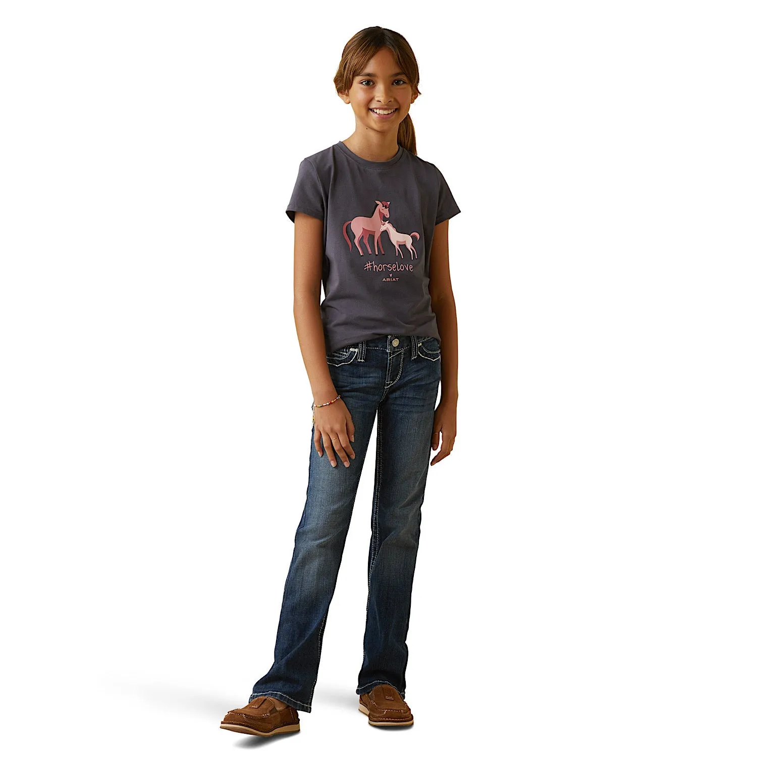 Ariat Youth Cuteness SS T-Shirt Periscope