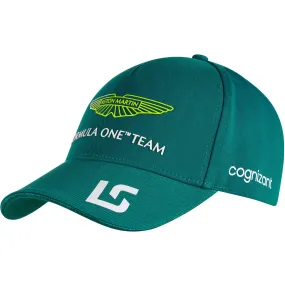 Aston Martin Cognizant F1 2023 Kids Lance Stroll Team Hat- Youth Green