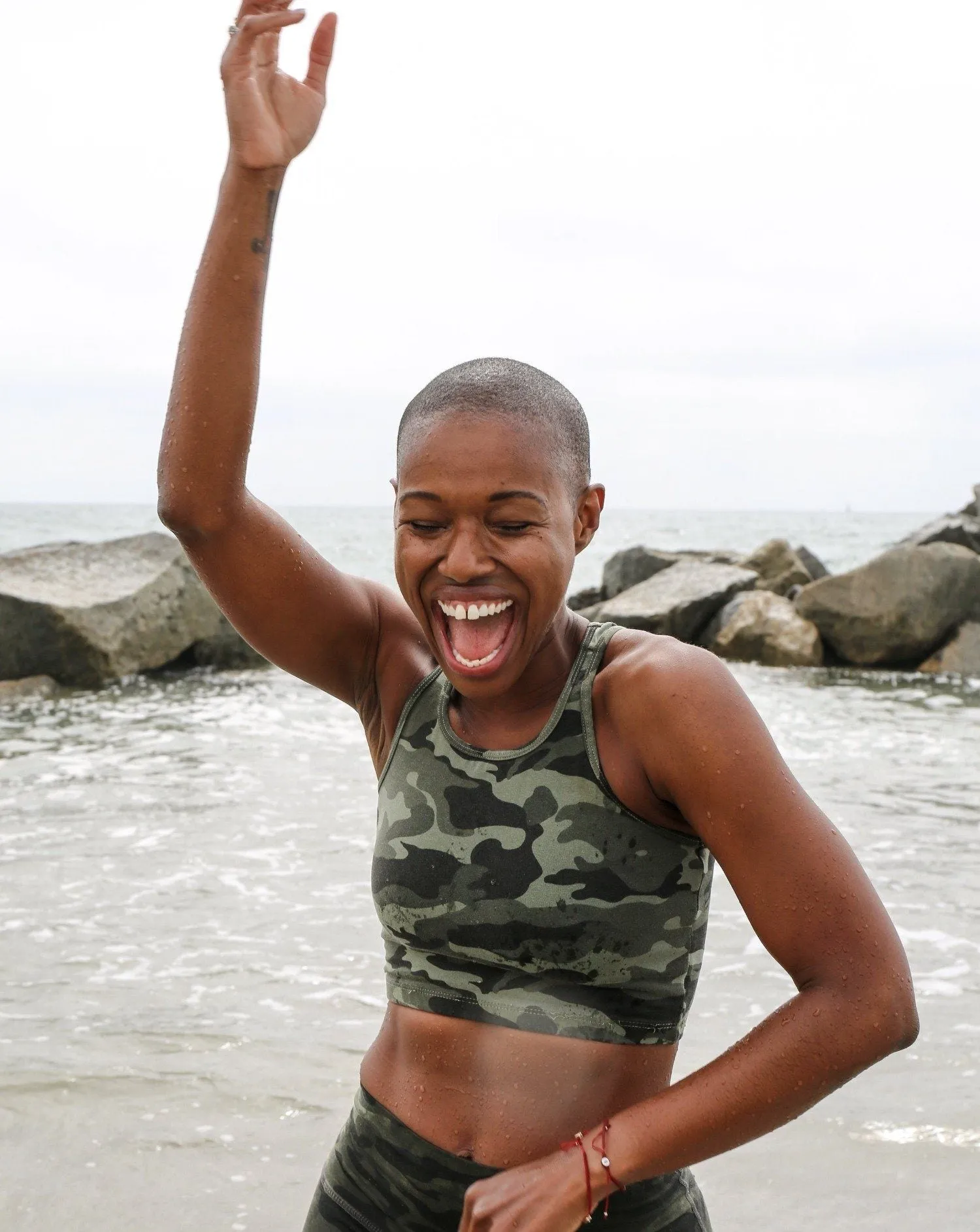 Bella Bralette | Army Camo