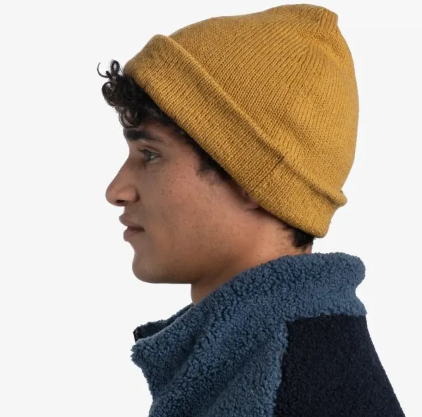 BUFF Knitted Beanie Jarn Ocher