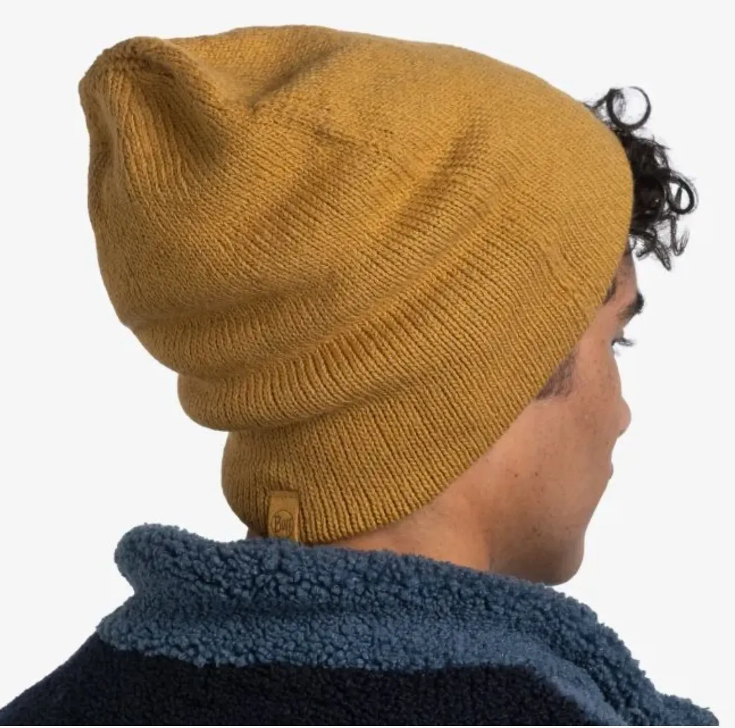 BUFF Knitted Beanie Jarn Ocher