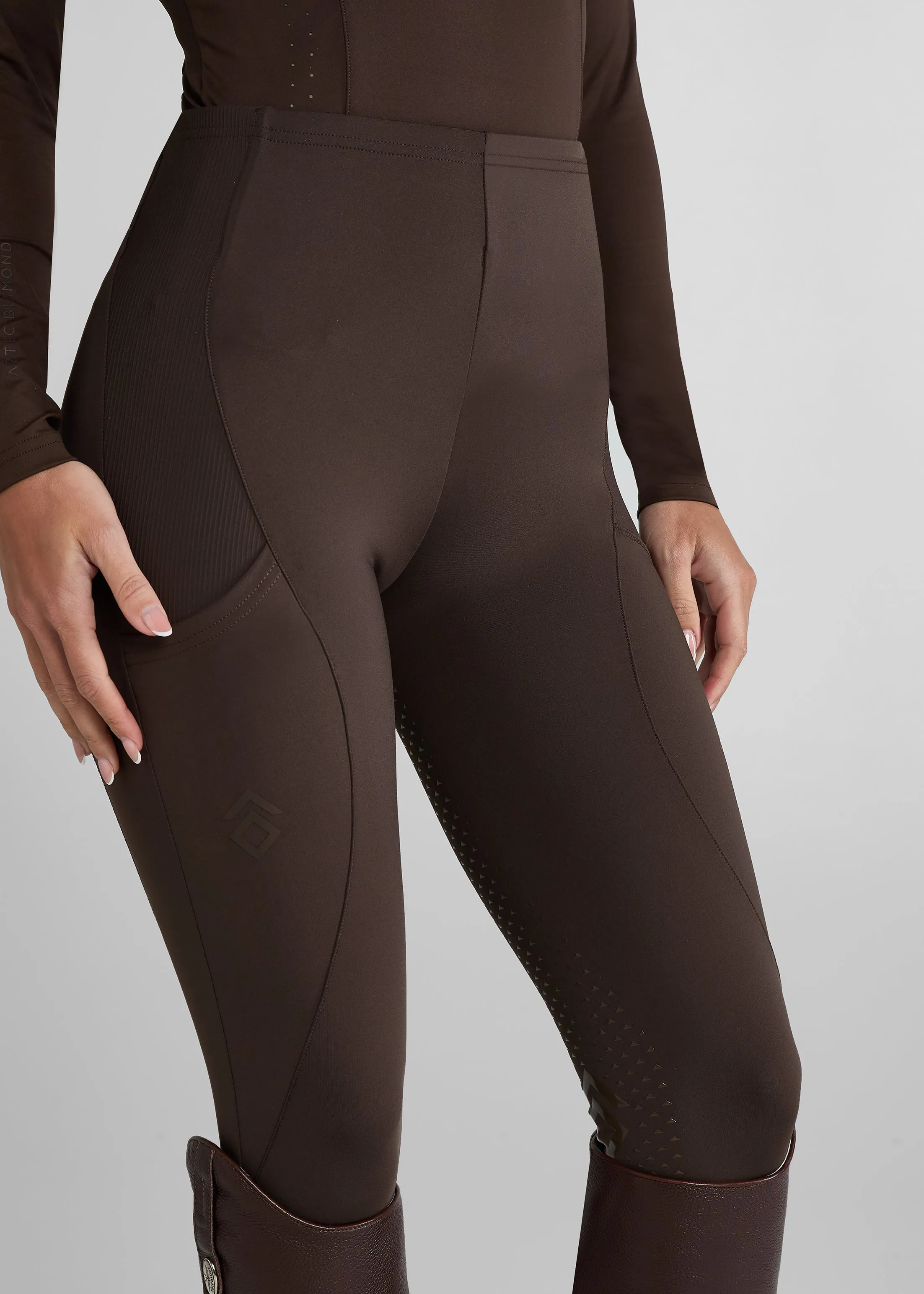 Chocolate Core Leggings Full Seat