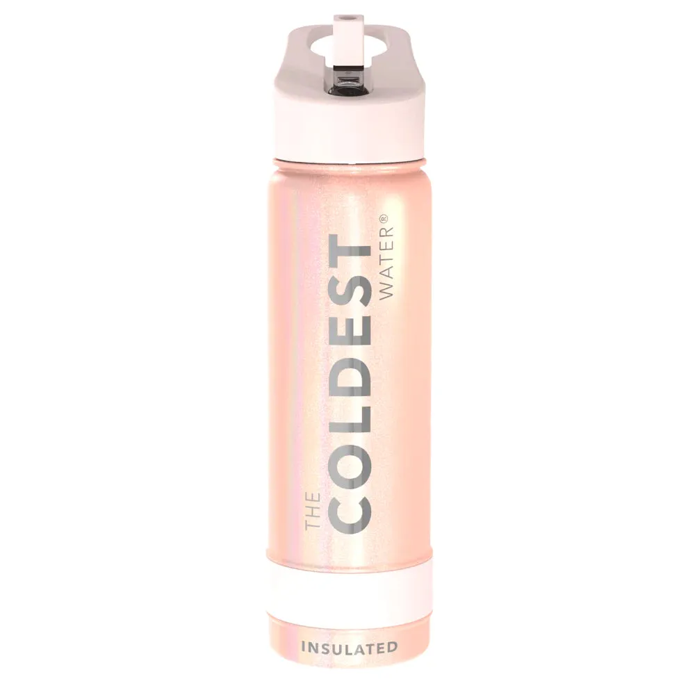 COLDEST SPORTS BOTTLE FOREVER PINK GLITTER 24OZ