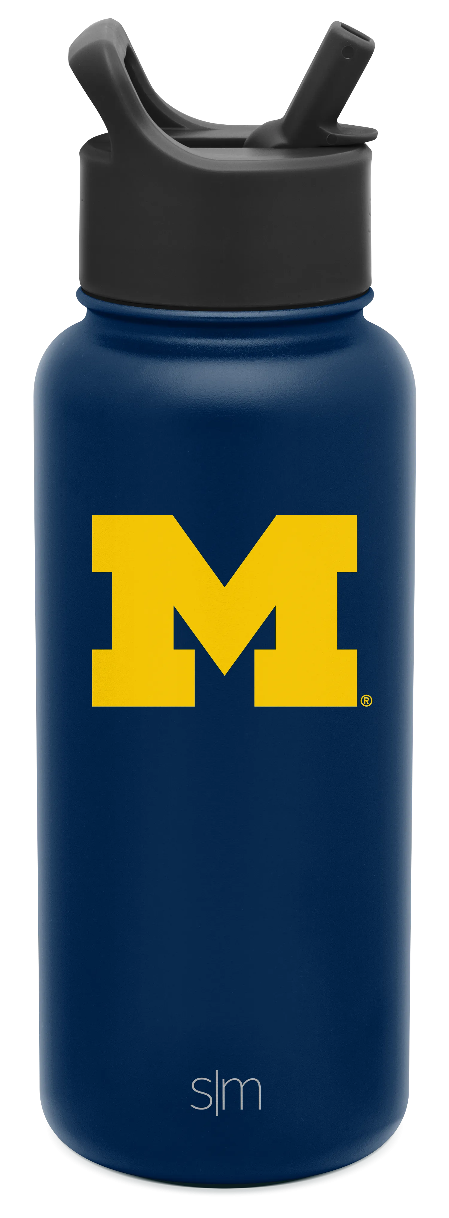 Collegiate Summit Water Bottle with Straw Lid