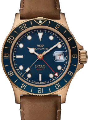 Combat SUB 42 Sports Bronze GMT Blue Ref. GL0317