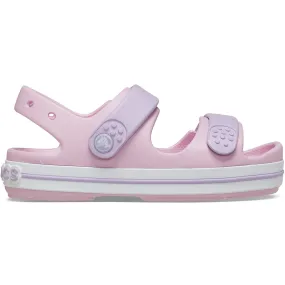 Crocs Kids' Crocband Cruiser Sandal - Pink   Lavender