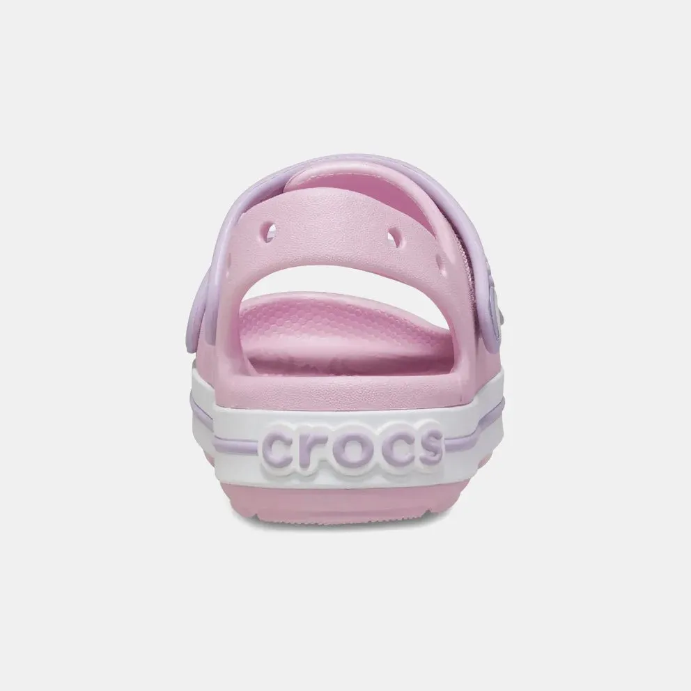 Crocs Kids' Crocband Cruiser Sandal - Pink   Lavender