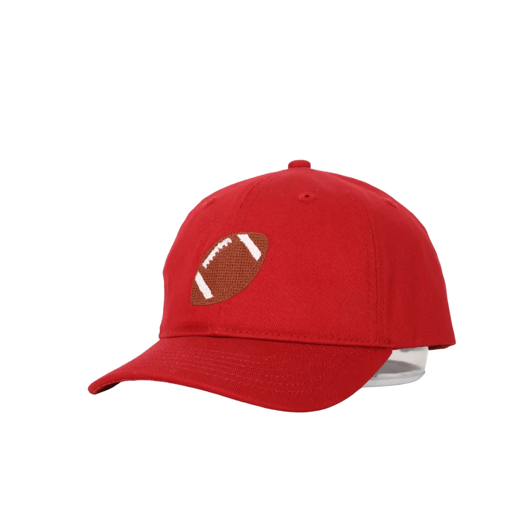 Football Hat -  Red