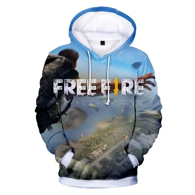 Game Free Fire 3D Printed Hoodies Men Women Fashion Sweatshirts Oversized Hoodie Harajuku Kids Streetwear Boy Girl Coat Clothing