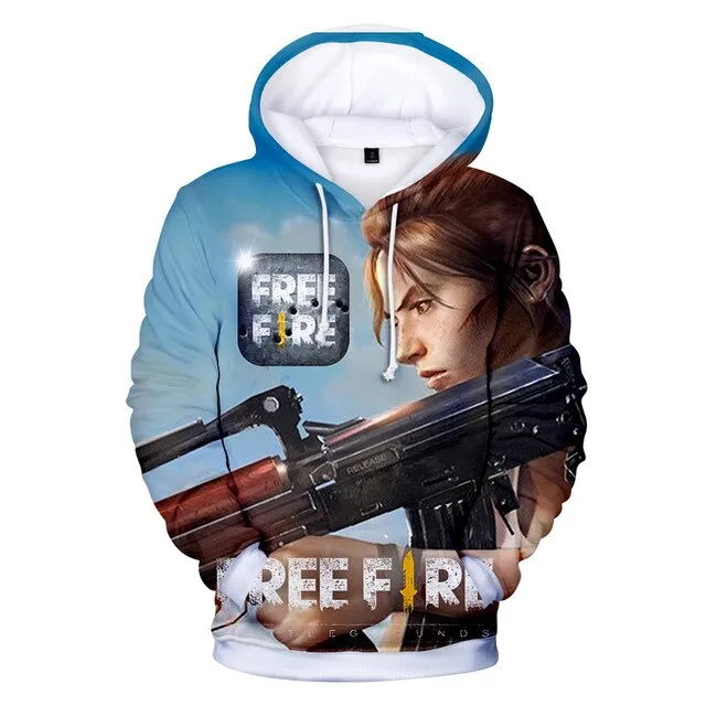 Game Free Fire 3D Printed Hoodies Men Women Fashion Sweatshirts Oversized Hoodie Harajuku Kids Streetwear Boy Girl Coat Clothing