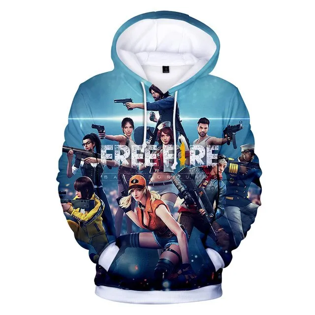 Game Free Fire 3D Printed Hoodies Men Women Fashion Sweatshirts Oversized Hoodie Harajuku Kids Streetwear Boy Girl Coat Clothing