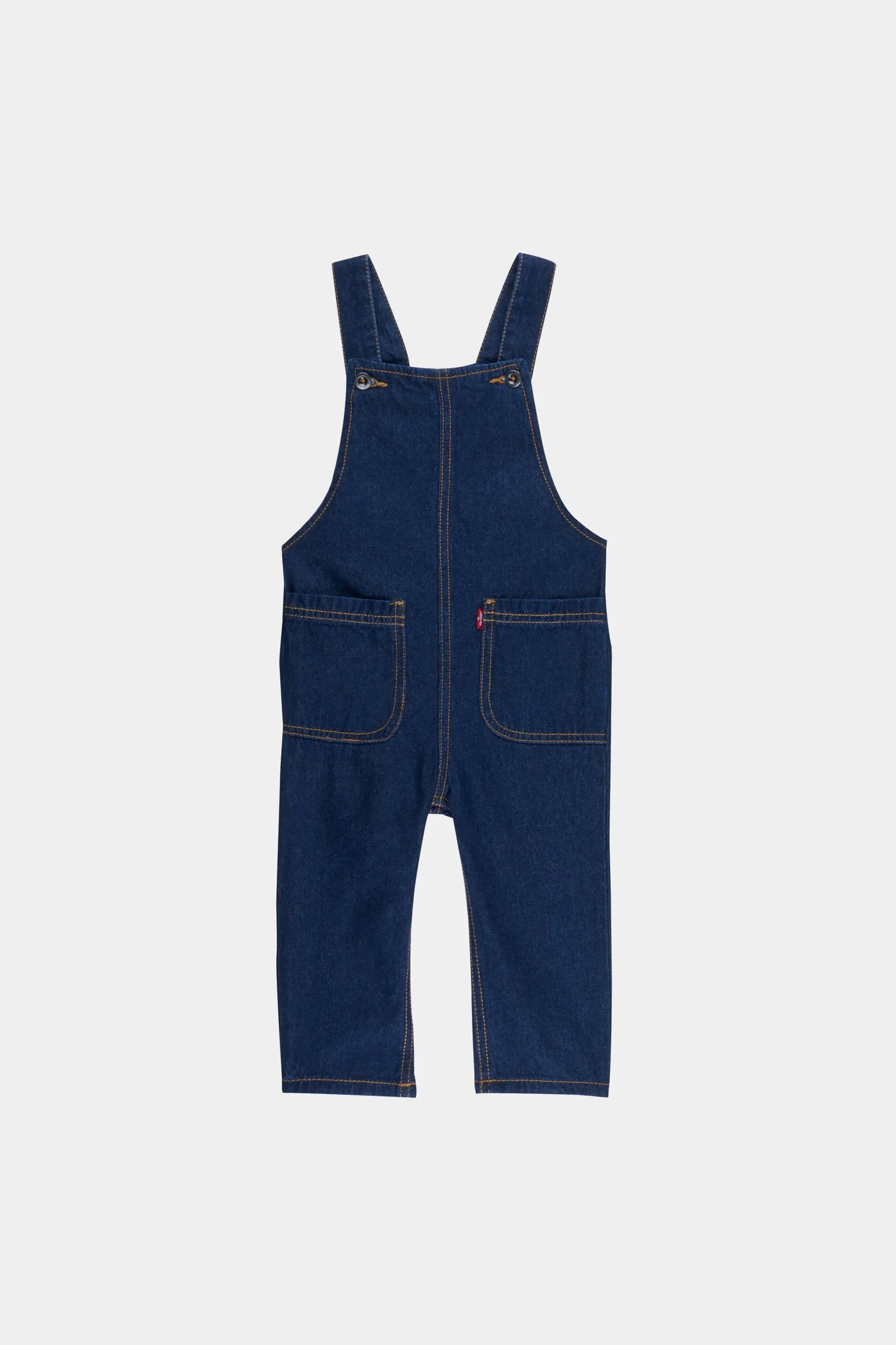 Denim Spaghetti Strap Overalls for Girls