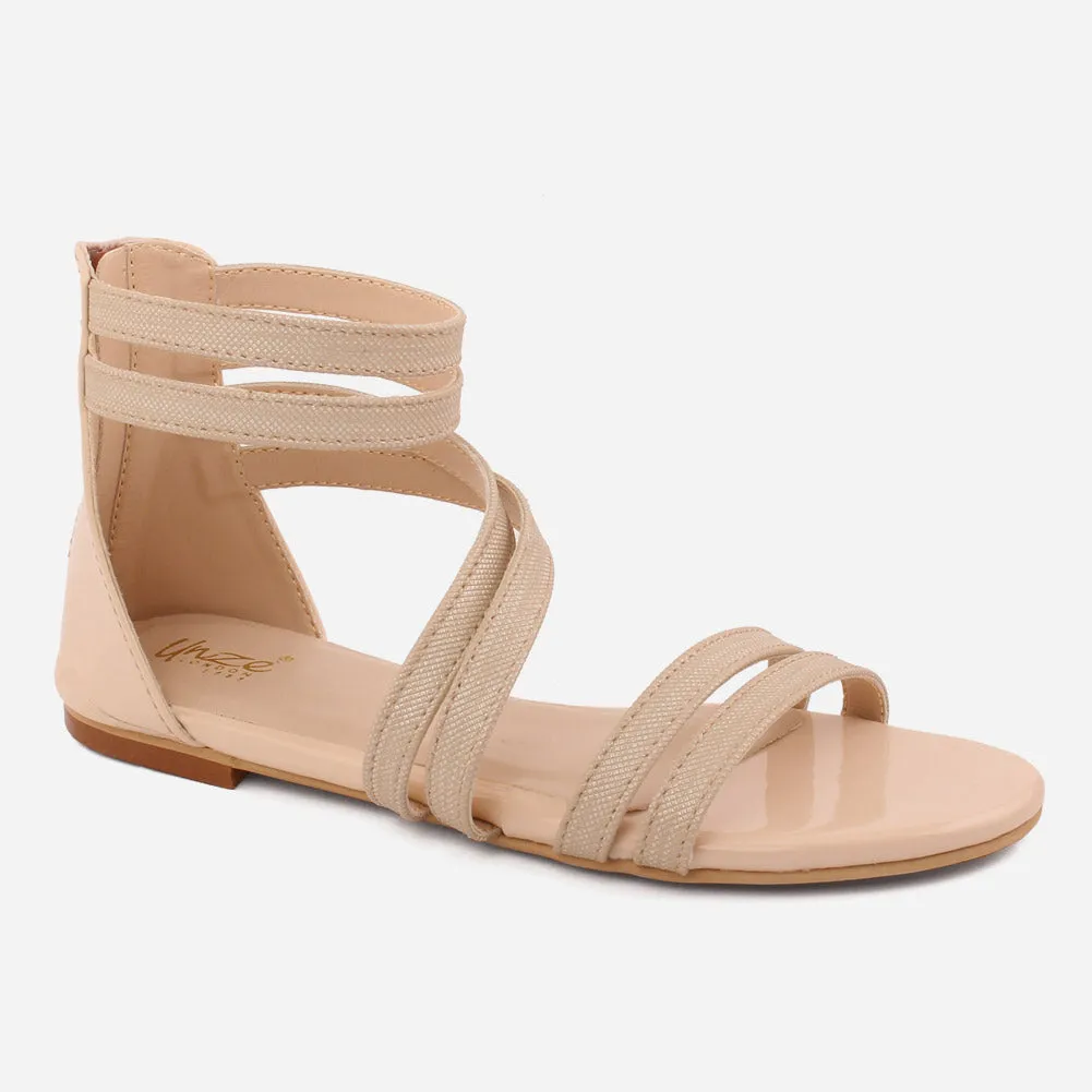 Girls"RHETT" Flat Sandals