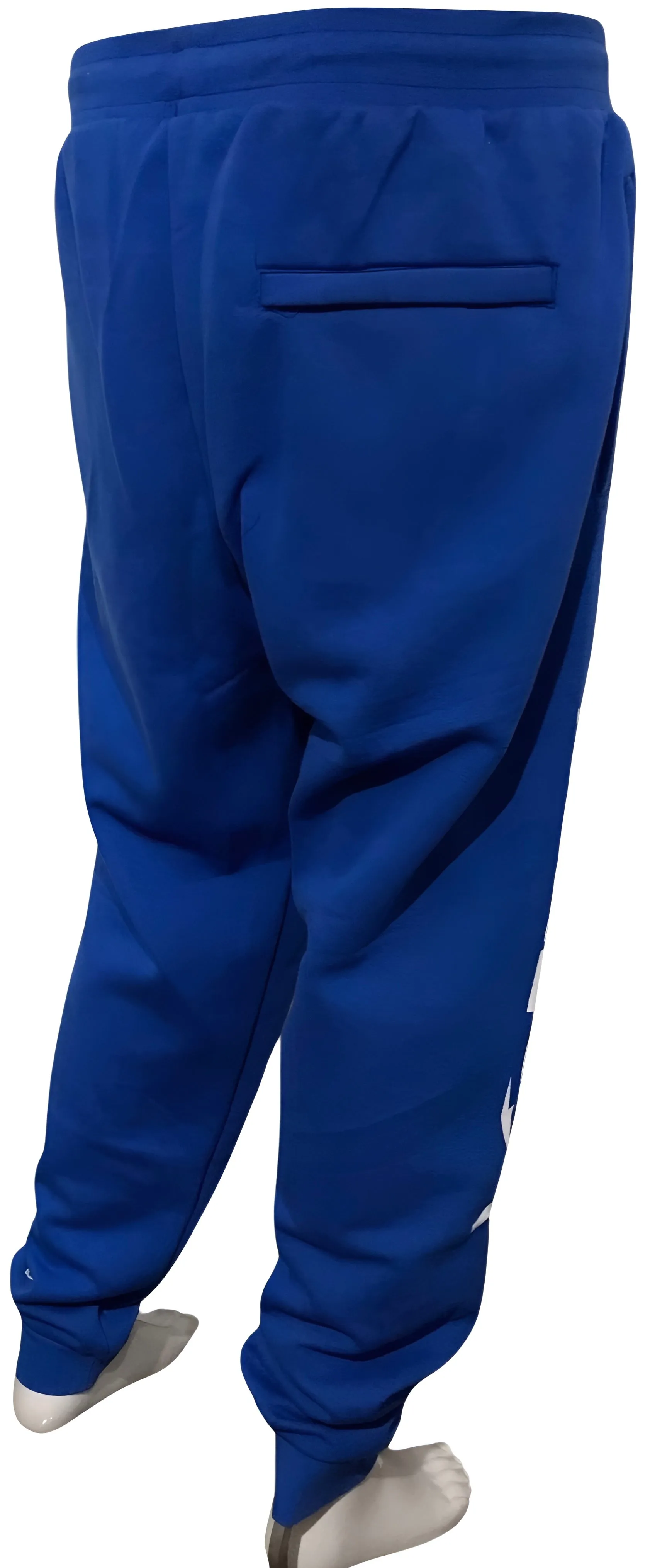 ^HUSTLE GANG^ (BLUE) ~COLLEGIATE~ KNIT JOGGER SWEATPANTS