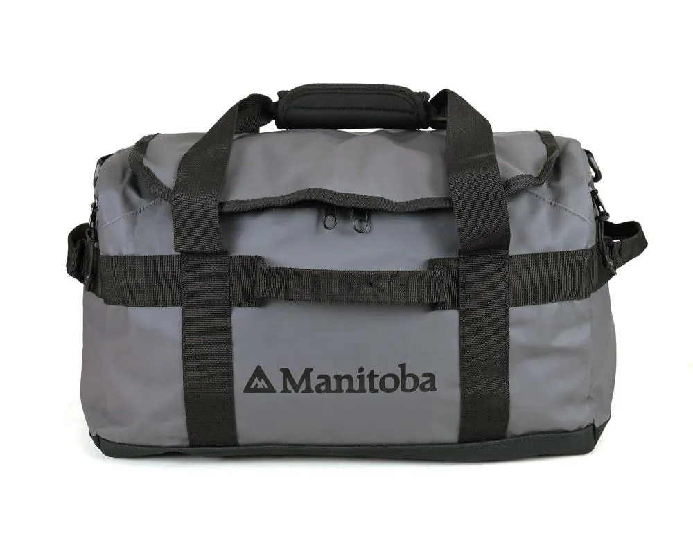 Manitoba 25L Gear Bag - Splashproof Travel Duffle Bag | Grey