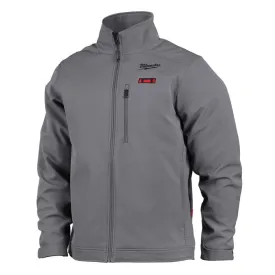 Milwaukee M12 Toughshell L Long Sleeve Unisex Full-Zip Heated Jacket Kit Gray