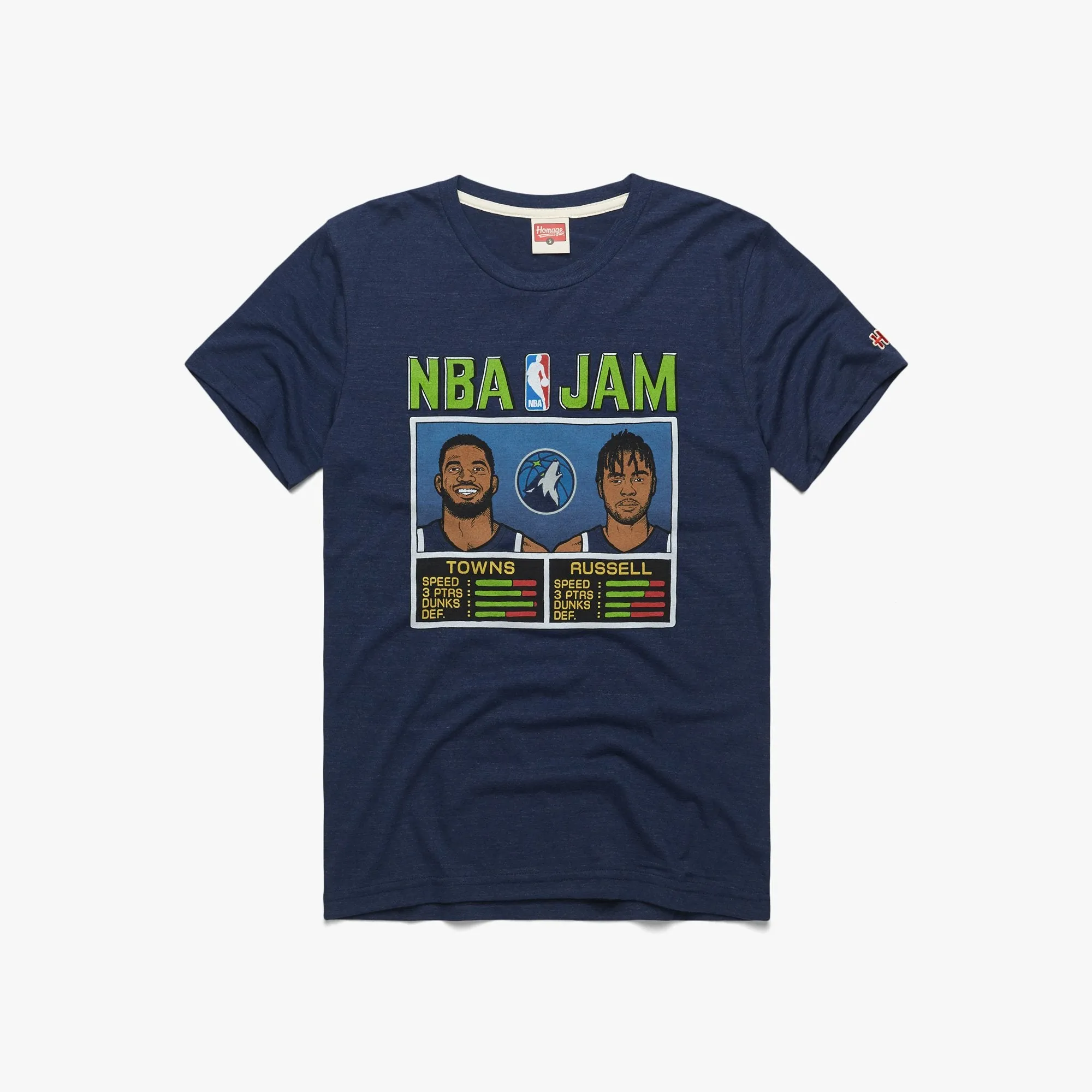 NBA Jam Timberwolves Towns And Russell