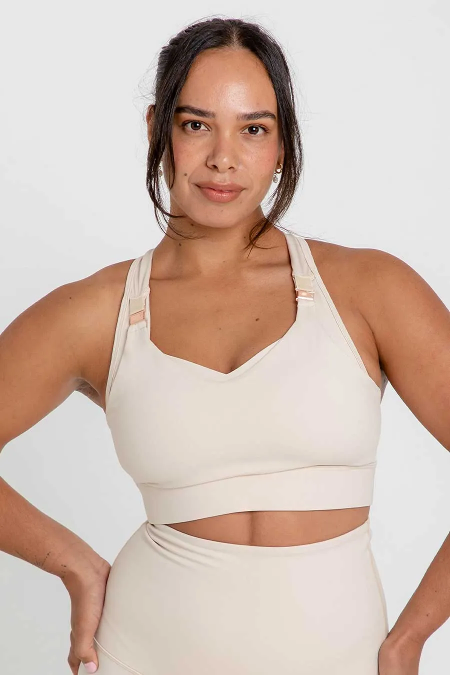 Nurture Maternity Sports Bra - Beige