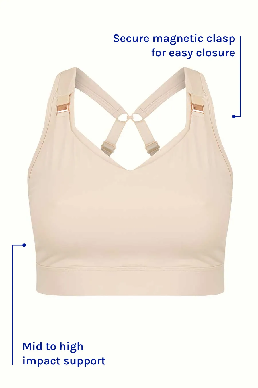 Nurture Maternity Sports Bra - Beige