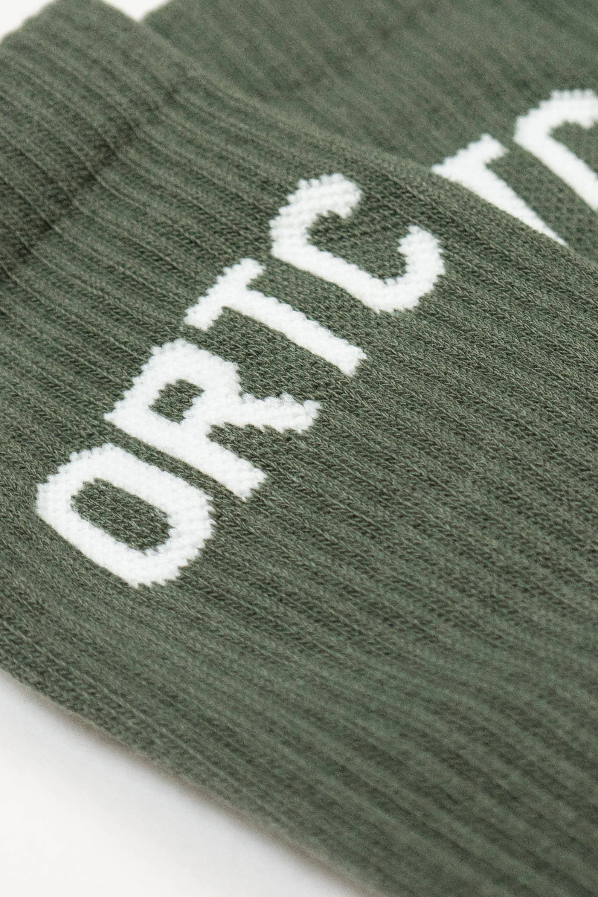 ORTC Ribbed Sock Olive