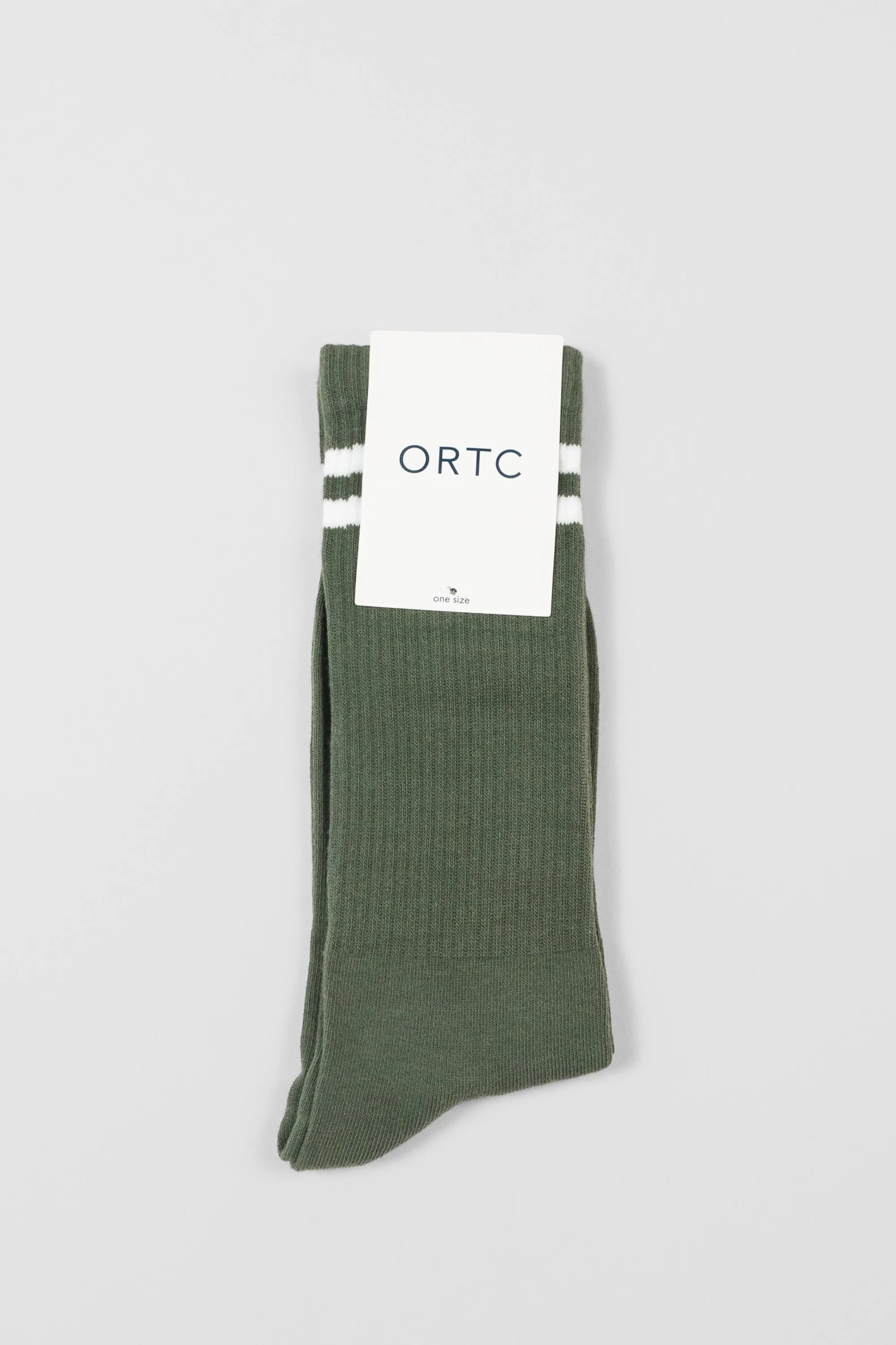 Ribbed Sports Sock Olive