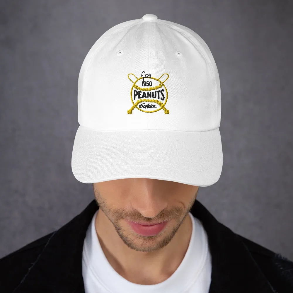 Snoopy Baseball Dad Hat