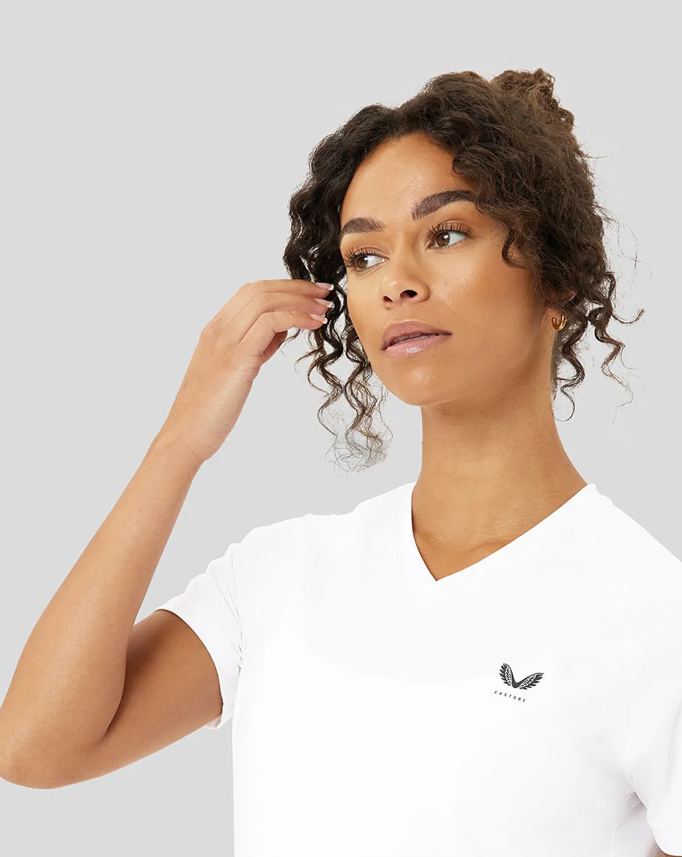 Women's White Protek Training Tee