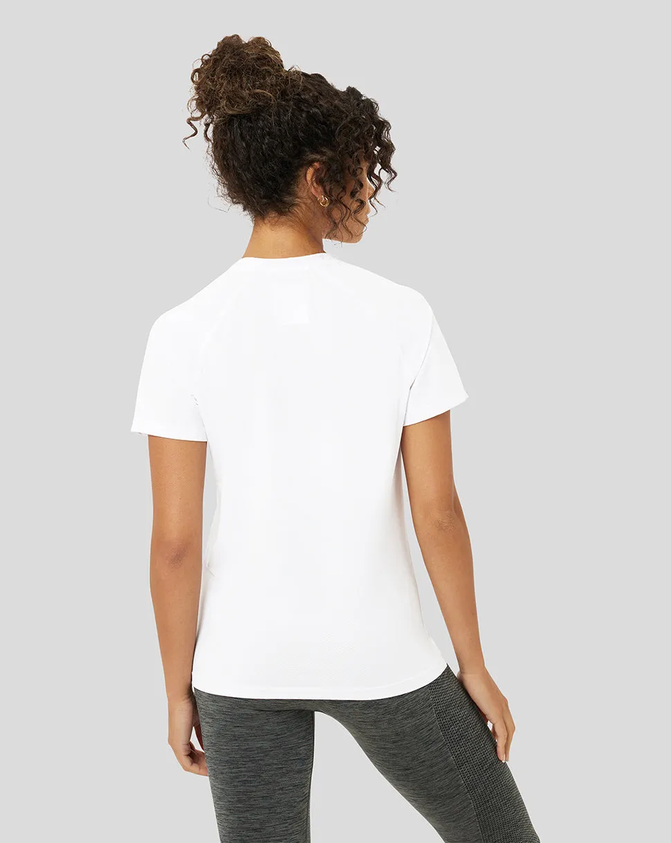 Women's White Protek Training Tee