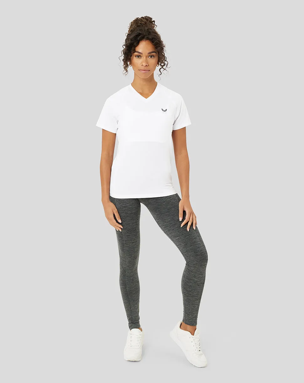 Women's White Protek Training Tee